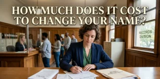 How Much Does It Cost to Change Your Name? A Complete Guide to Court Fees, ID Costs, and Ways to Save Money How Much Does It Cost to Change Your Name