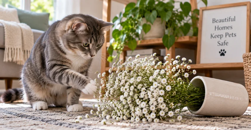 How to Make Cut Flowers Safer Around Cats